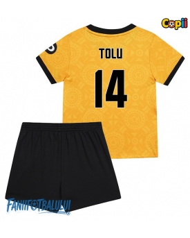 Wolves Tolu Arokodare #14 Echipament de Fotbal Replică 2025-26 Copii Acasa (+ Șorturi)